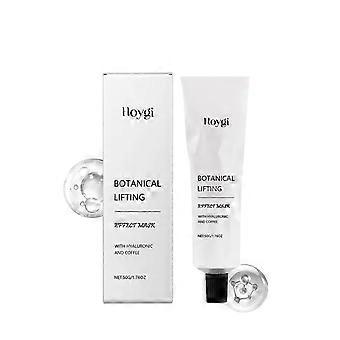 Hydrating Facial Mask with Hyaluronic Acid & Coffee Extract  Deep Moisturizing, Skin Firming, Anti-Aging, and Softening Treatment for All Skin Types