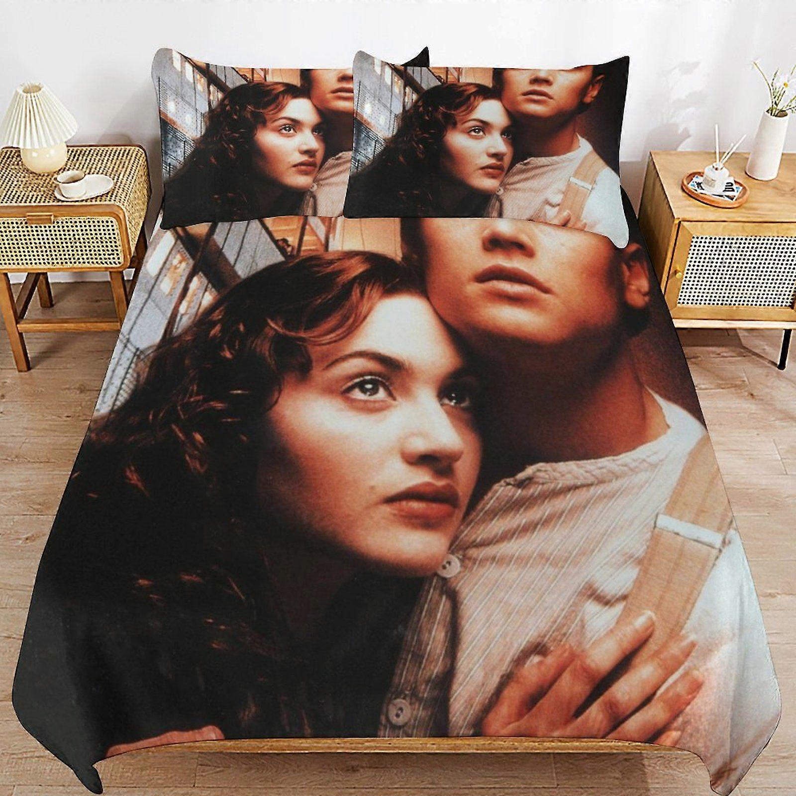 Titanic Thread Säker Komforthantering Minimal Yta Dragkedja Passform Sovkit Påslakanset Stöd