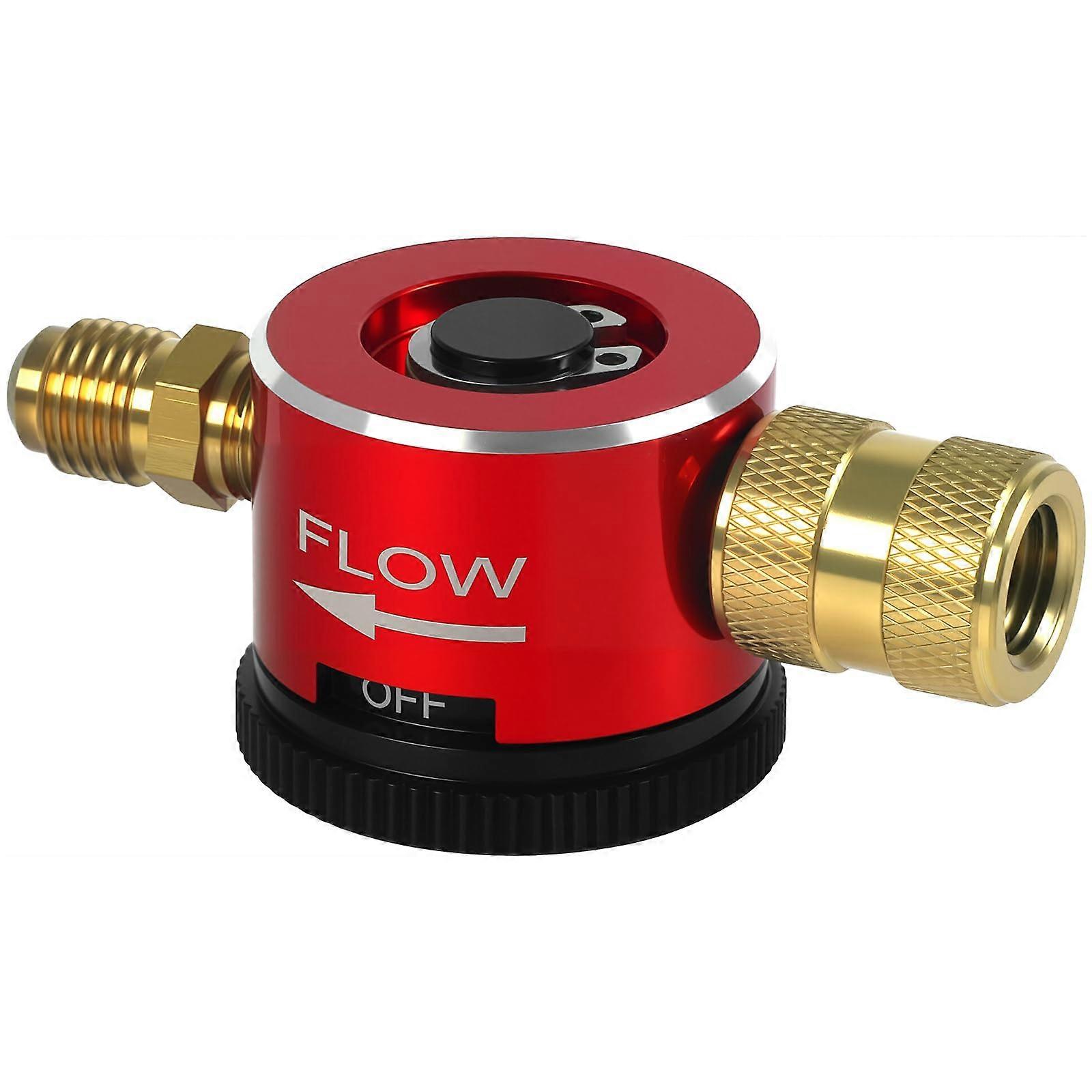 Nitrogen Purge Tool with Dual Mode Flow Control, Adjustable HVAC Nitrogen Regulator for Air Conditioning