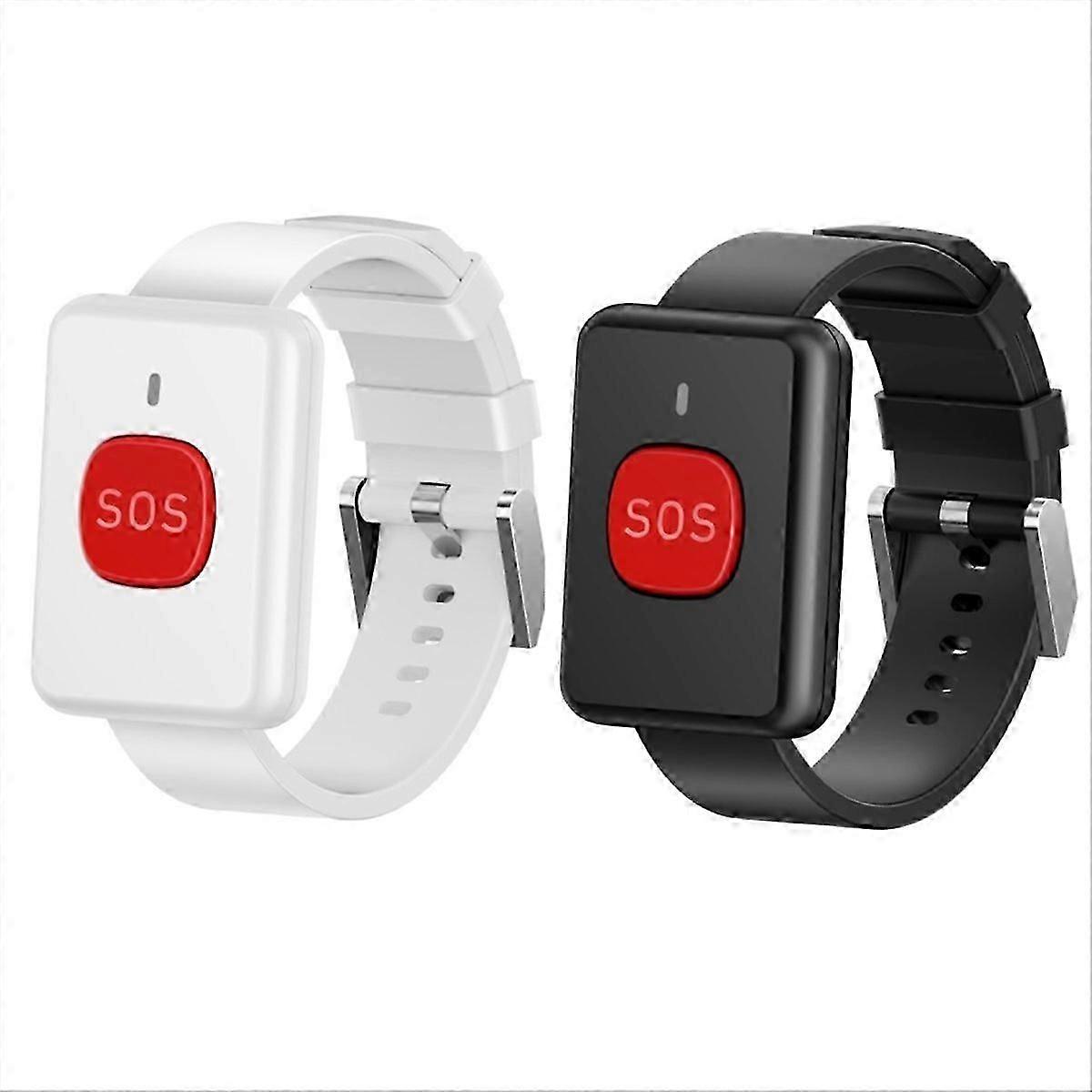 Elderly Pager Compatible Living Alone, One-Button Emergency Alarm Fast