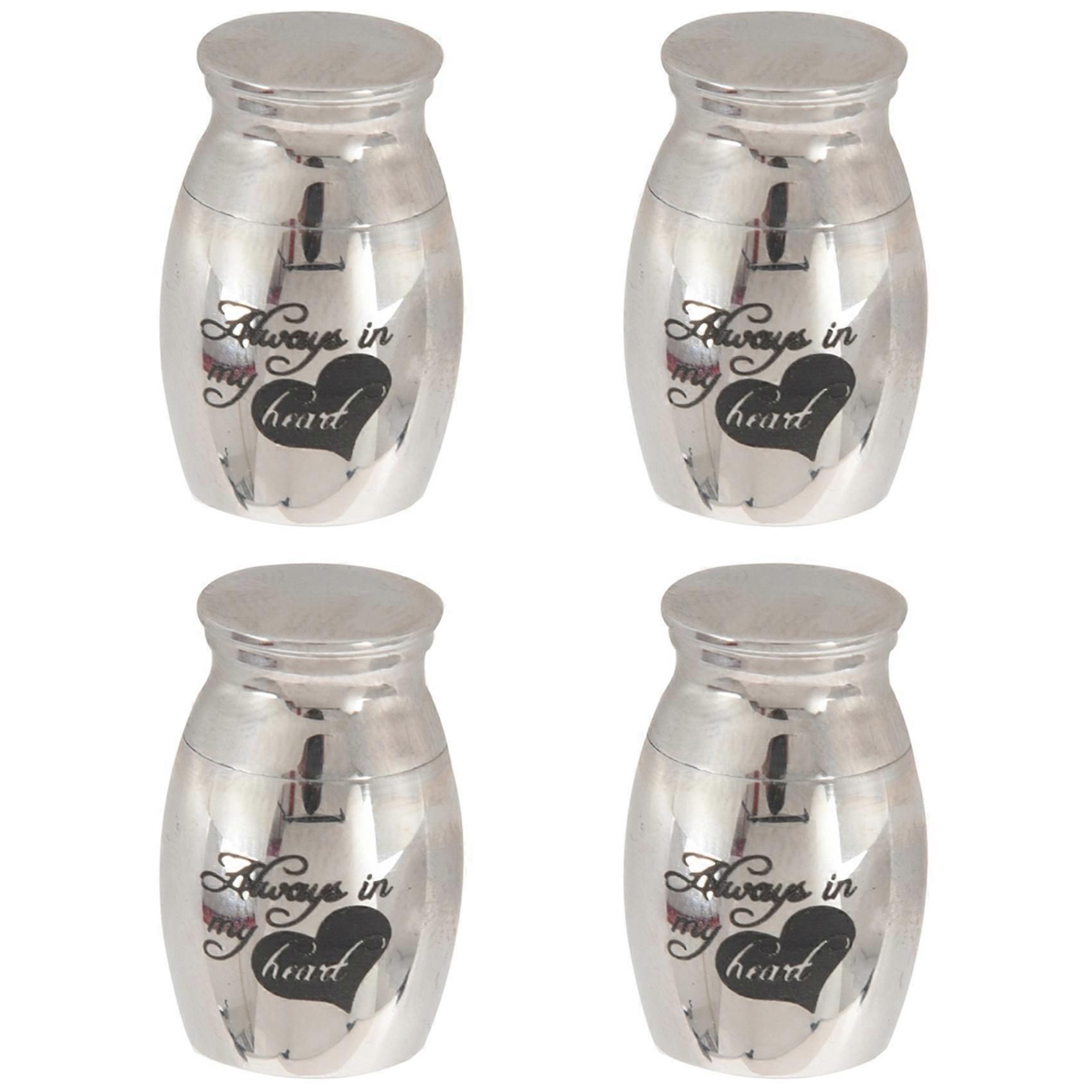 4X Cremation Urns, Ashes Keepsake, Memorial Mini Urn Funeral Urn