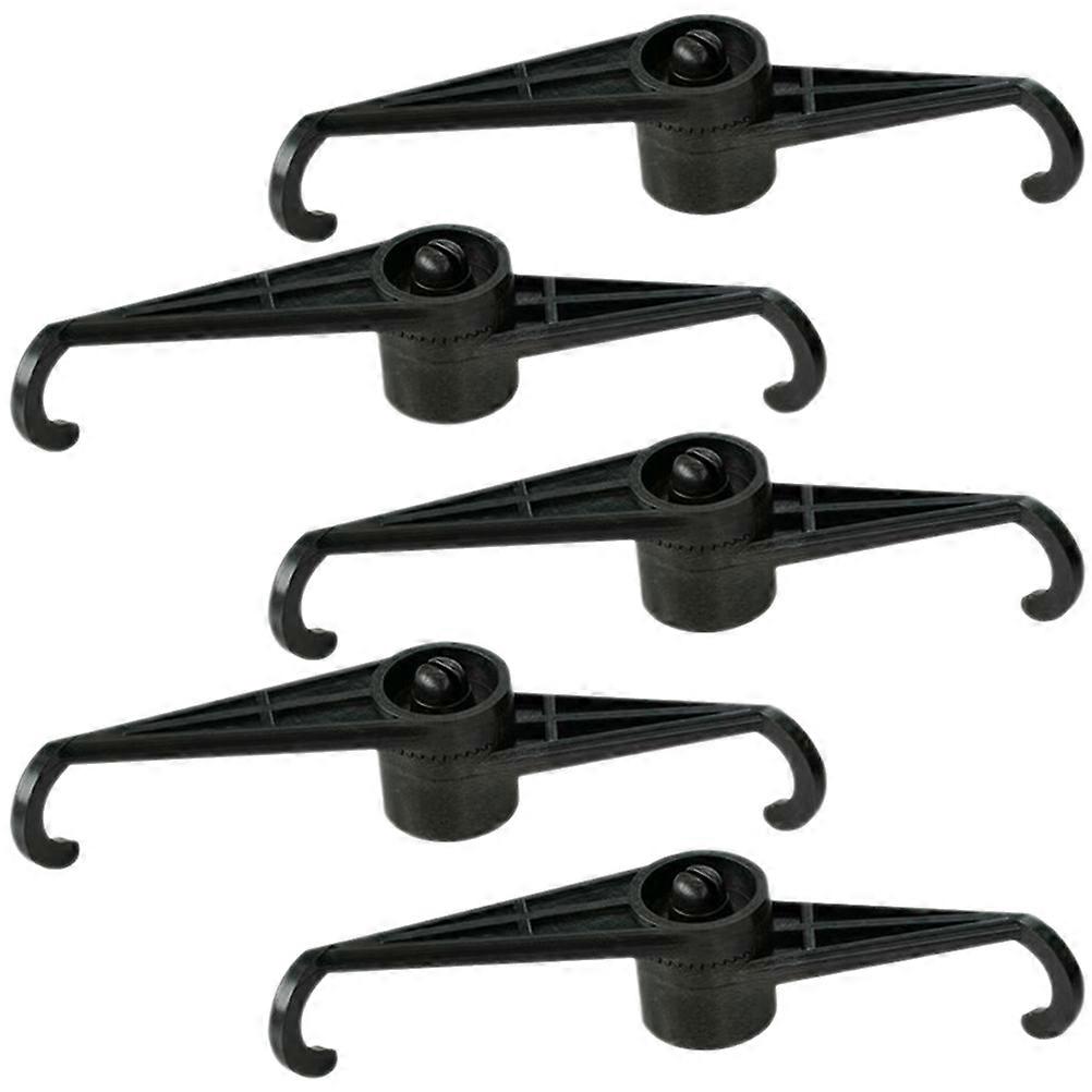 Black Tree Clips Plant Branch Control Clips for Home Use 5Pcs Set