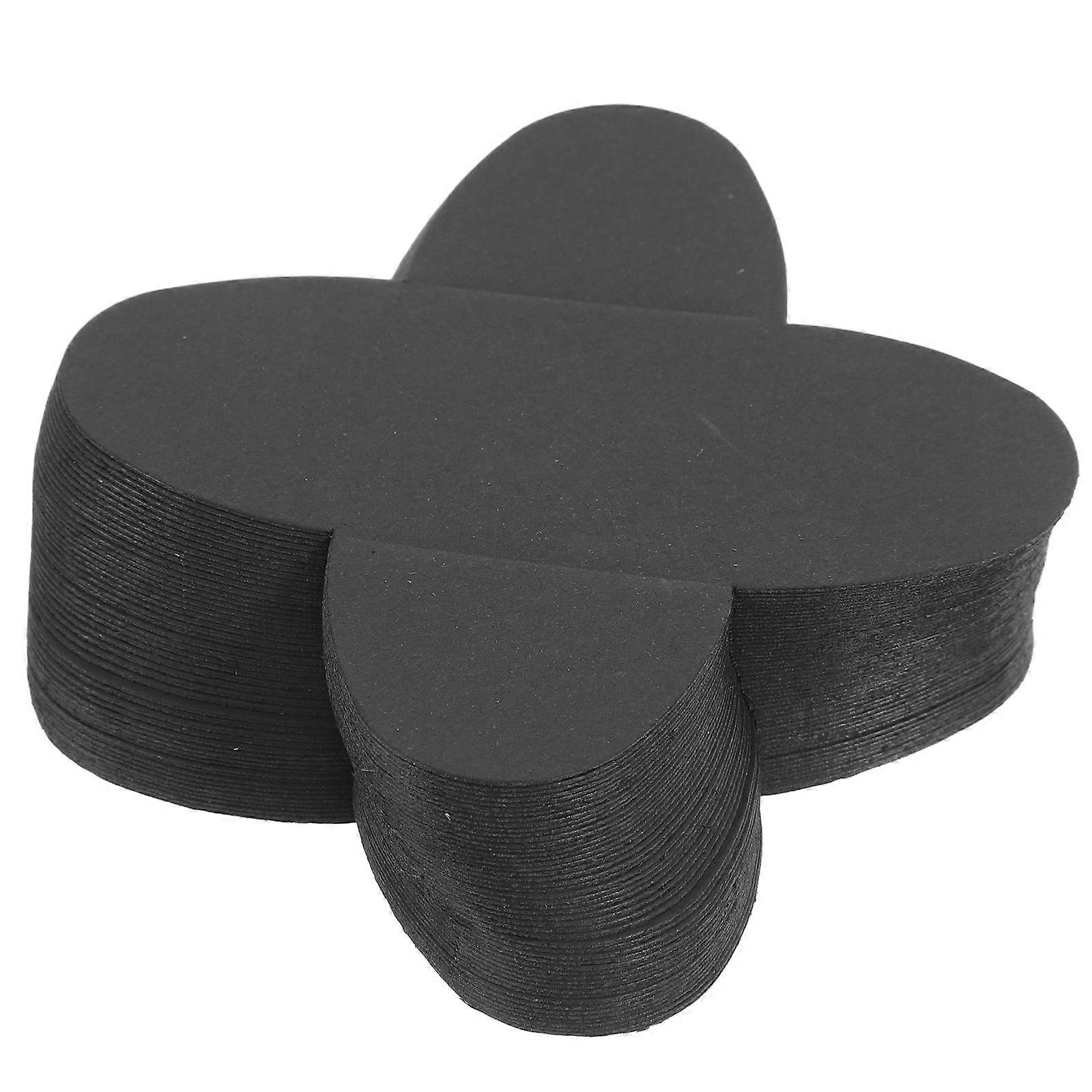 Candy Wrapper Paper Chocolate Tray for Storage 200Pcs Black Color