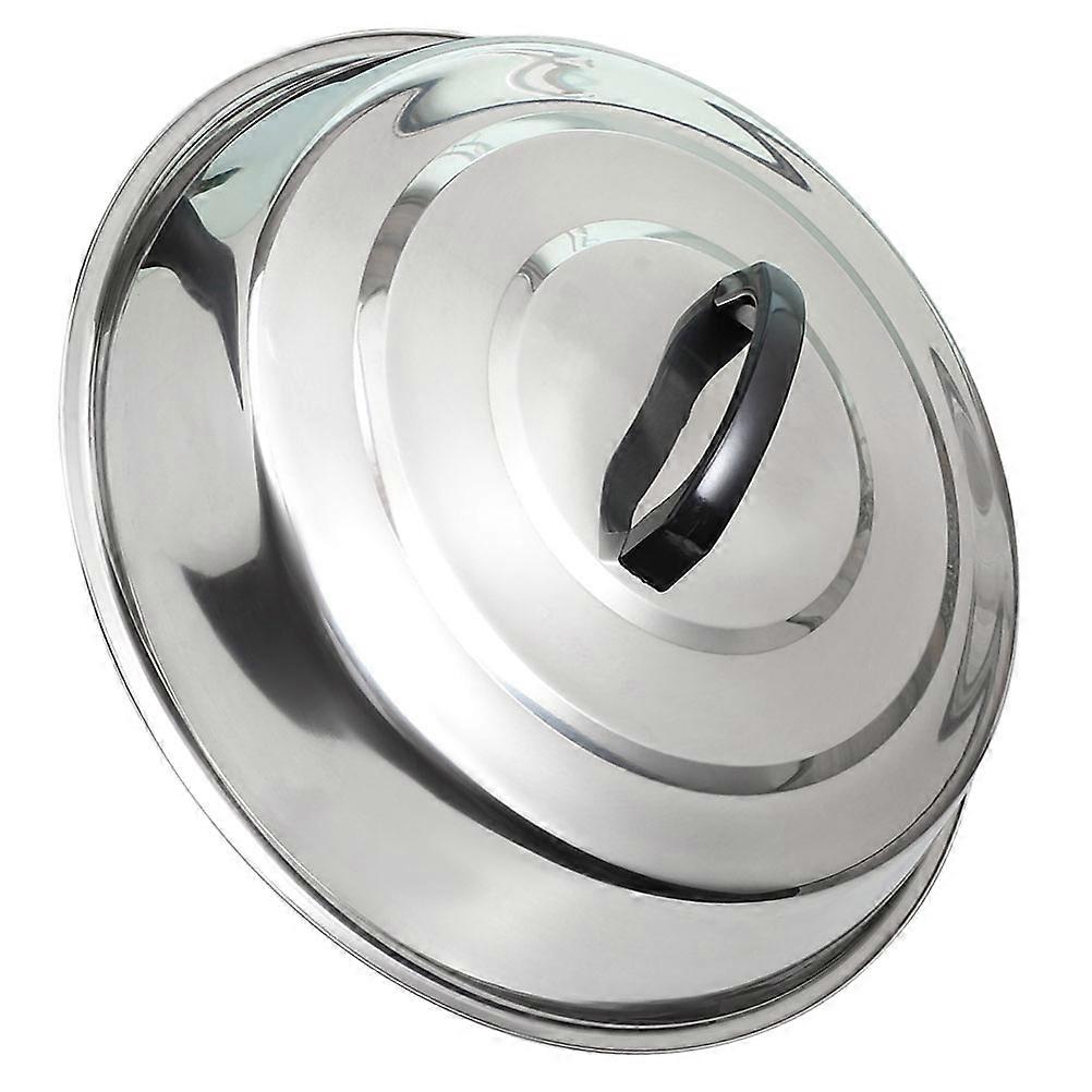 Stainless Steel Pan Lid for Household Use 2Pcs Multi-Function Pot Cover