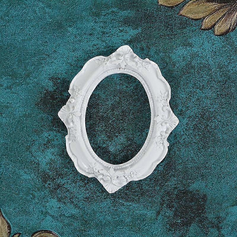 Small Baroque-Style Picture Frames, Mini Frames, 5 Shapes, 2 Colors, For Crafts And Decoration