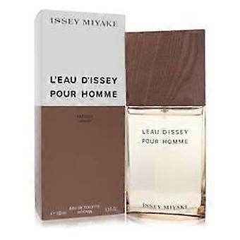  L'eau D'issey Pour Homme Vetiver by Issey Miyake - Eau De Toilette Intense Spray 3.3 oz - Men 