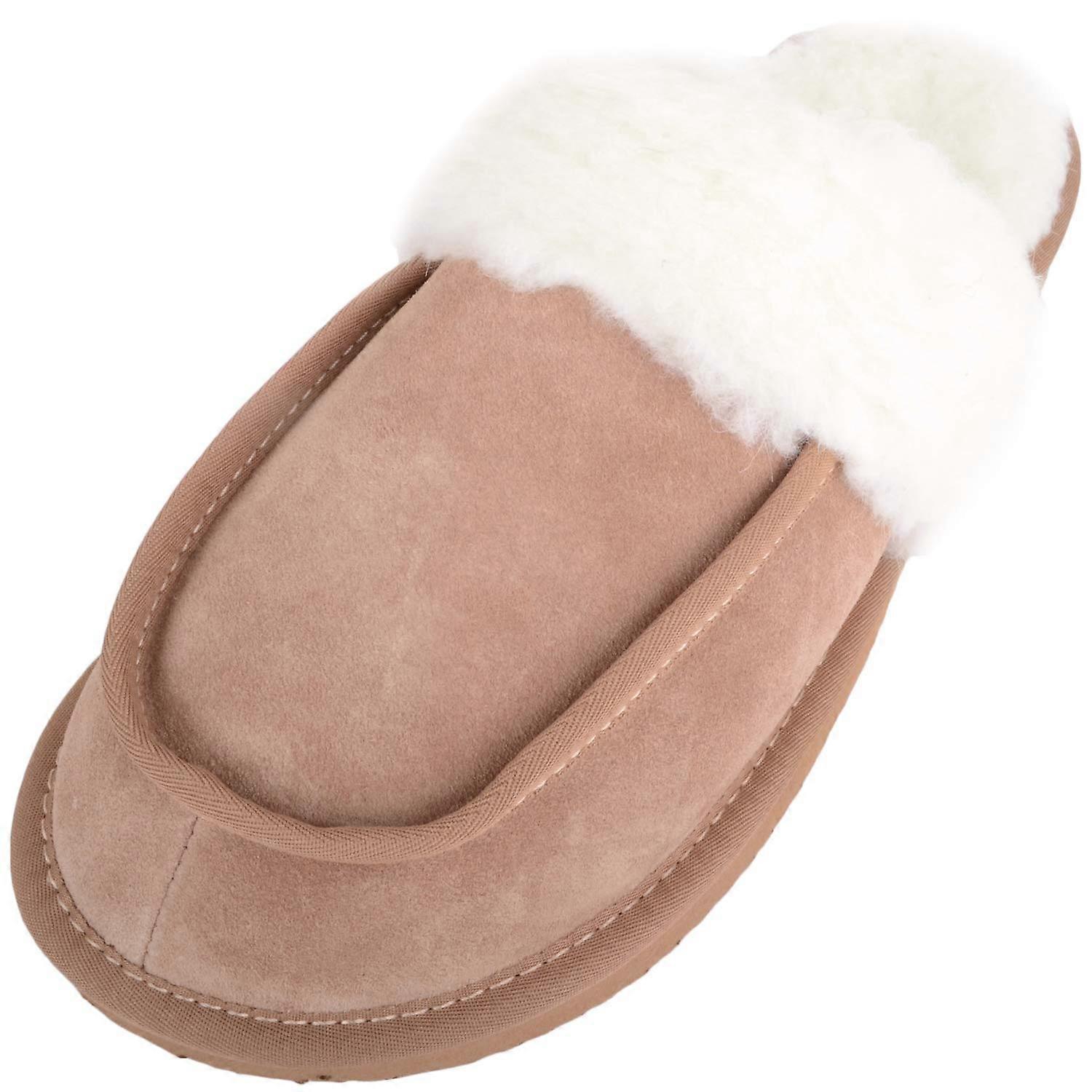 SnugRugs Olivia, Wool Slipper with Lightweight Sole