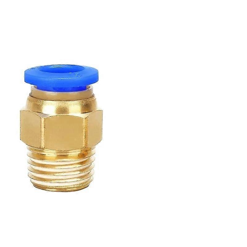 10PCS PC1001 Pneumatic Fittings Quick PushtoConnect Air Hose Connectors Multiple Thread Sizes