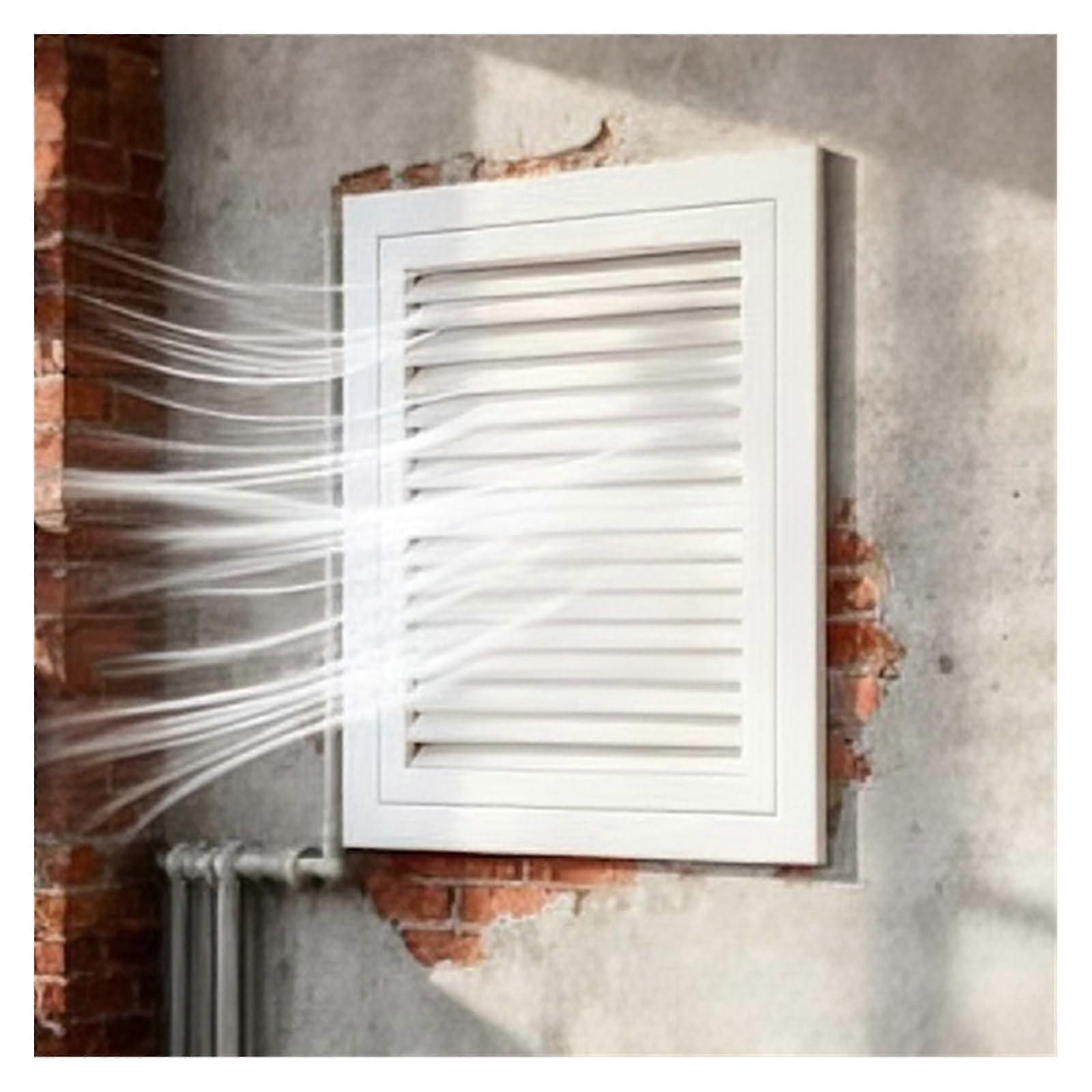 Louvered Vent Cover with Removable Washable Filter, 600x600mm Drywall Access Panel for Enhanced Airflow