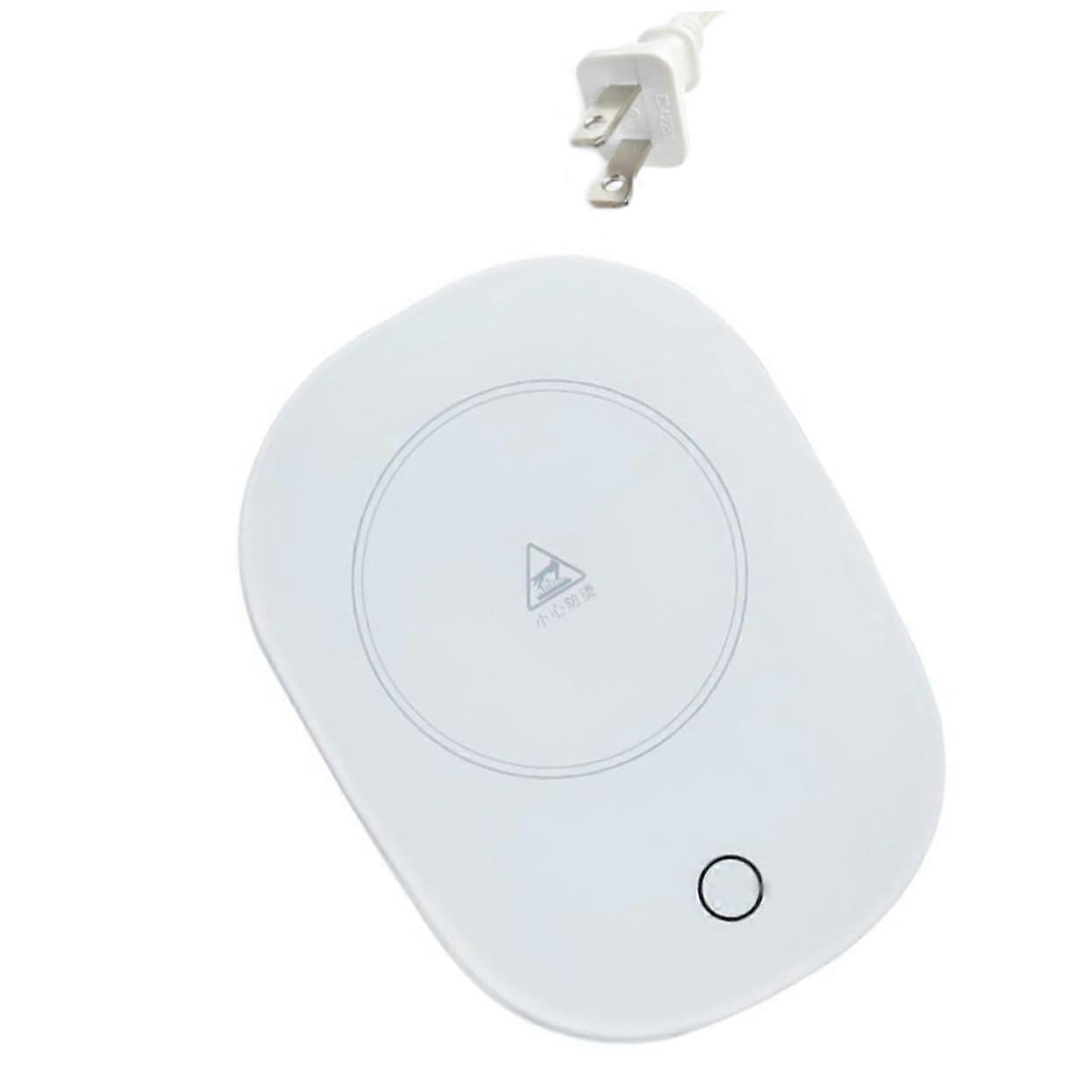 USB Coffee Mug Warmer with 24Hour Temperature Hold, USB Powered Heating Pad for Desk, White