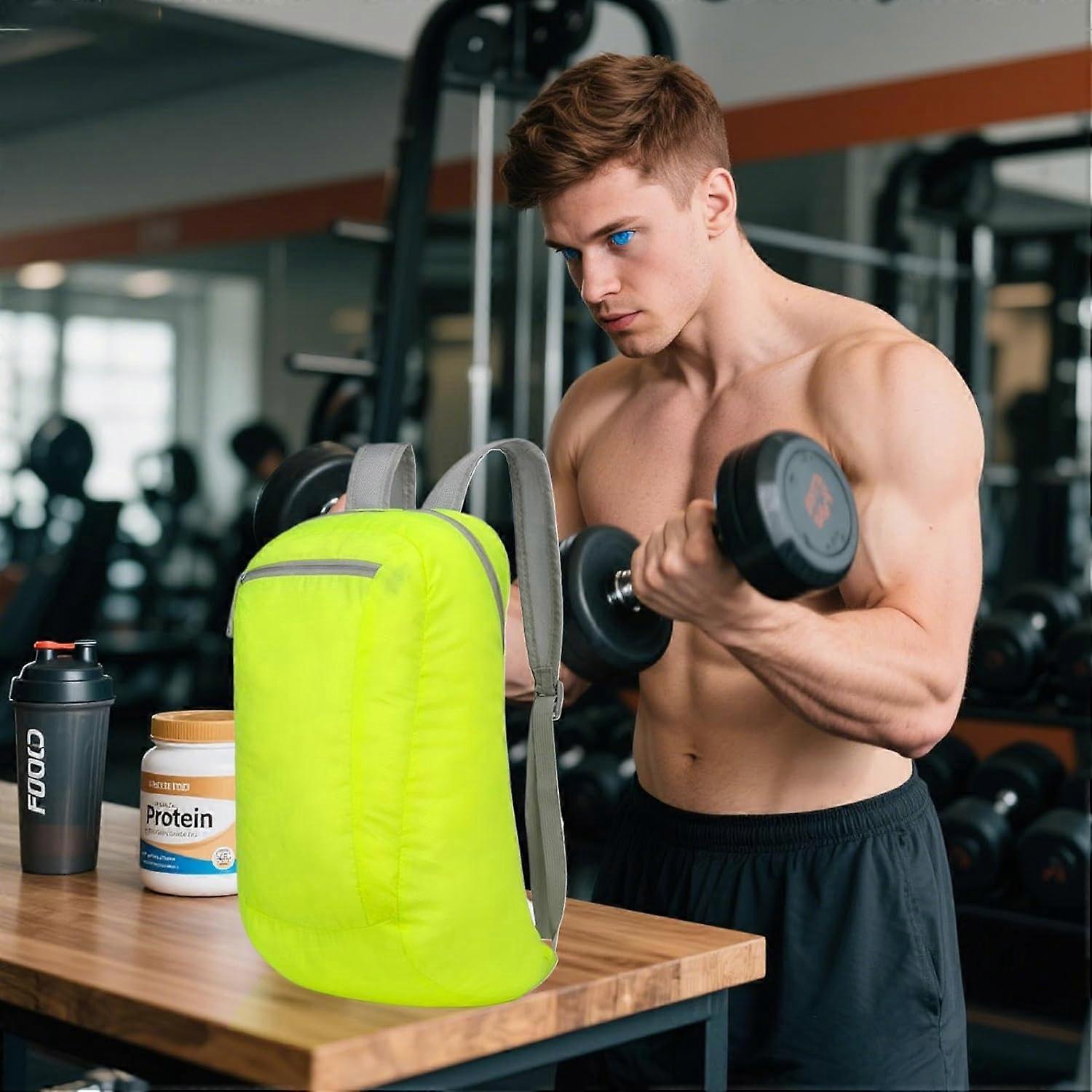 Waterproof Hiking Backpack Lightweight Durable with MultiCompartment Storage Padded Straps Green