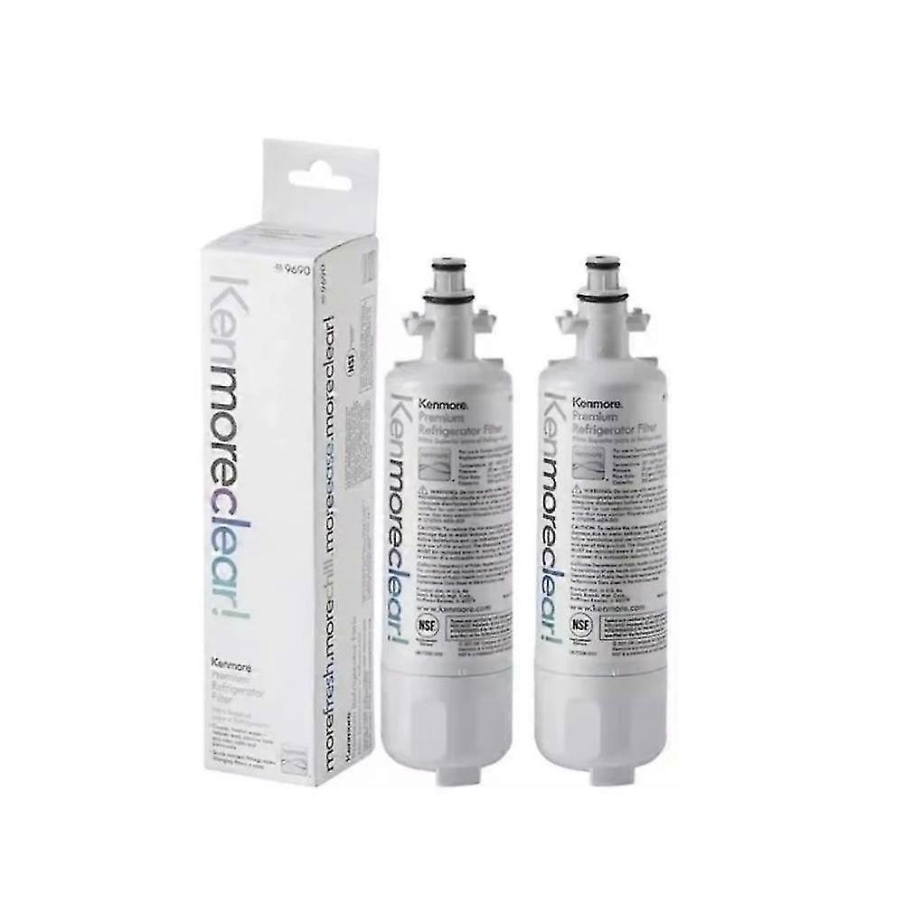 2pcs Kenmore 46-9690 Replacement Refrigerator Water Filter Easy Installation