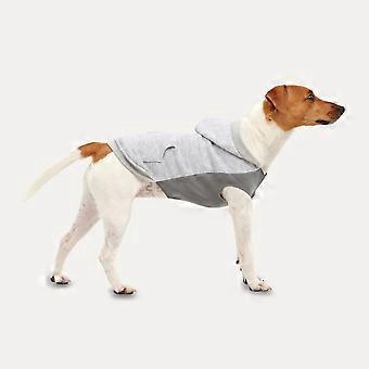 Gooeez Kangaroo Fleece Hoodie l Heather Grey/Grey