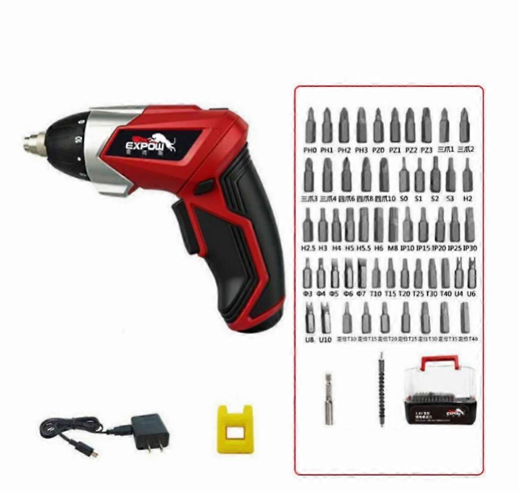 Compact and lightweight cordless drill driver Electric drill Torque settings