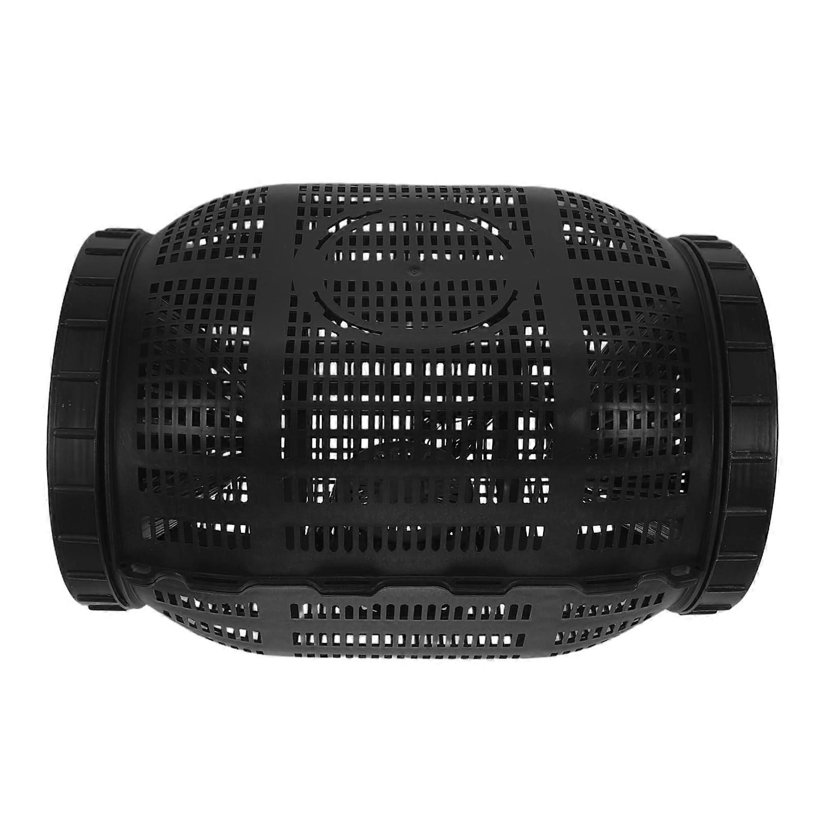 Large Circular Fish Cage with Sturdy Sinking Net and EscapeProof Bottom Trap for Aquaculture