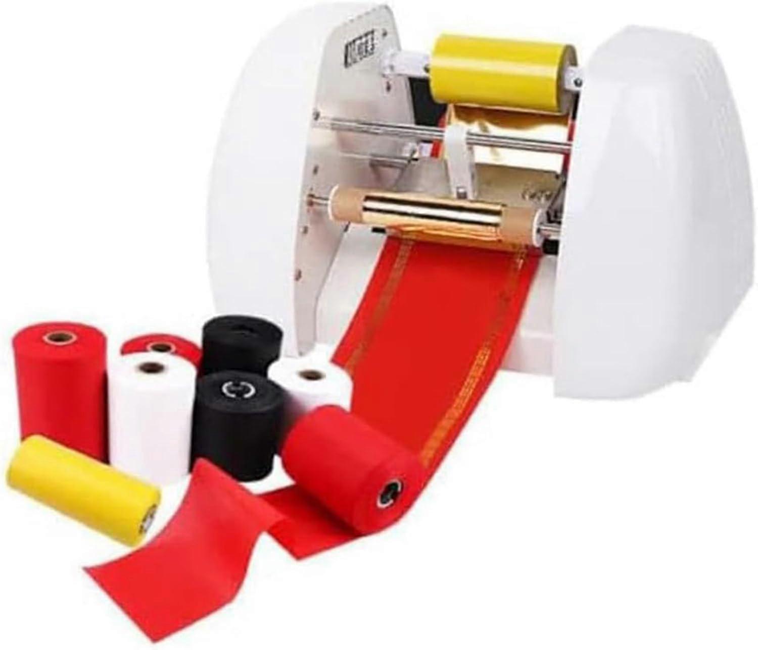 Ribbon Printing Machine Digital Ribbon Printer for Gift Wrapping USB Thermal Transfer 1104mm