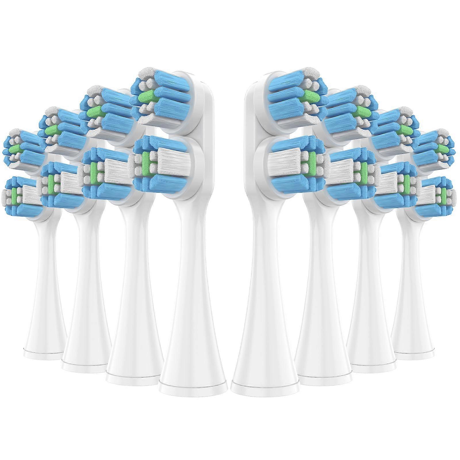 Replacement Heads 8Pack for Spinbrush Pro Clean, Effective Plaque Removal and Secure Snap Fit