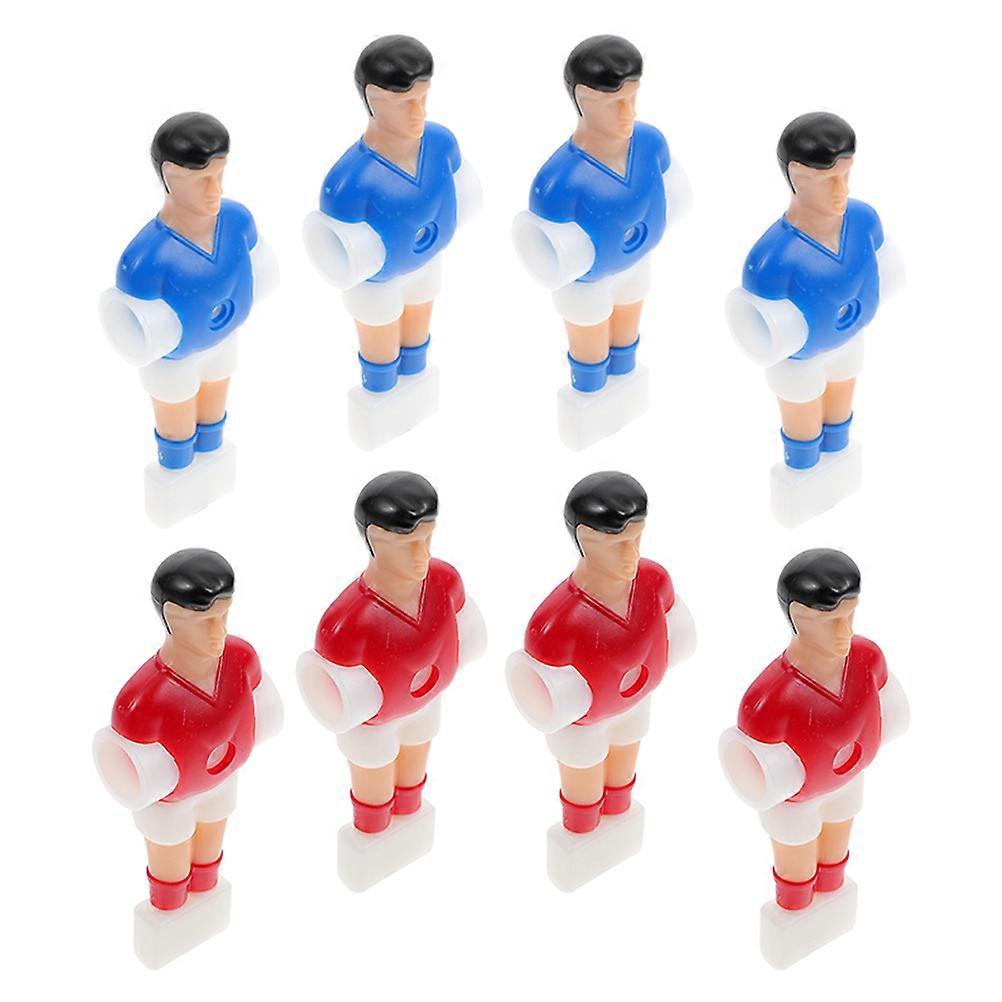 Foosball Player Table Soccer Figures for Decoration 8Pcs Set