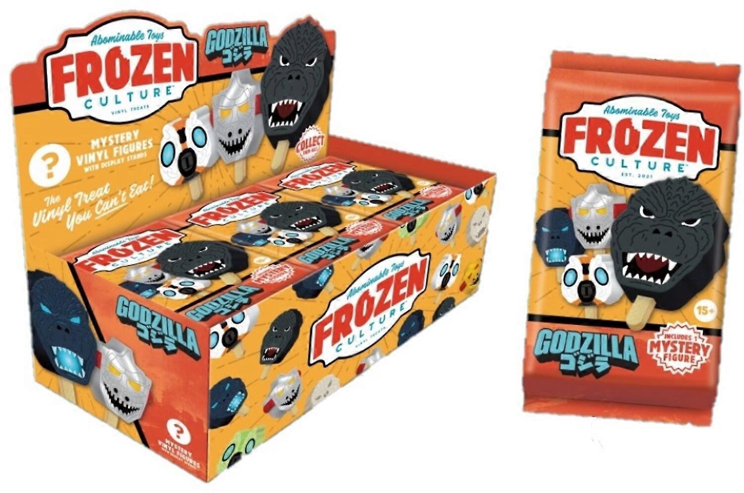 Frozen Culture - Godzilla Limited Edition Vinyl Figure Blind Bag - 9-Piece PDQ  [COLLECTIBLES] Blind Packaging , Collectible USA import