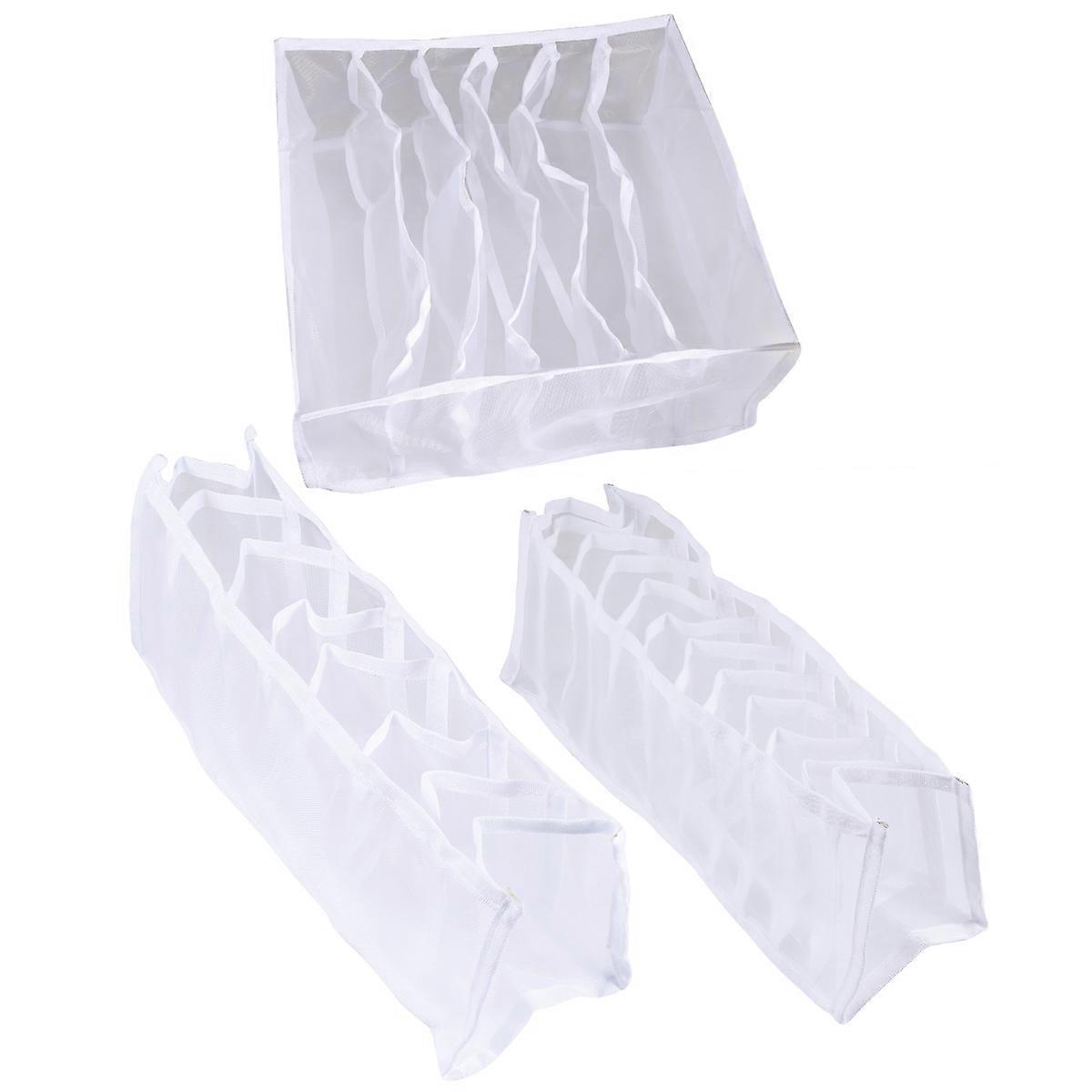 Bra Storage Case Nylon Underwear Organizer Box for Drawer 1Set