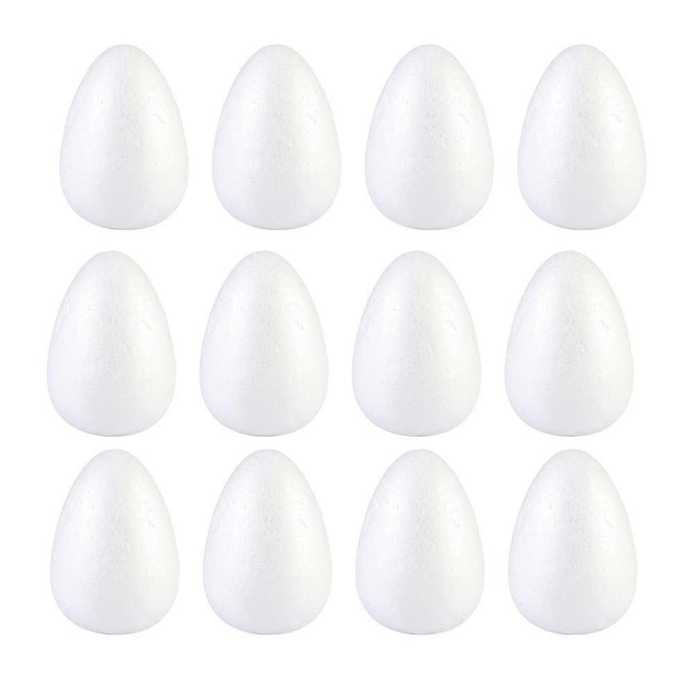 12 Pcs Hand made Easter DIY Eggs Perfect Decor Supplies for Easter Parties