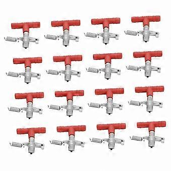 Automatischer Wasserspender für Kaninchen, 20er-Pack, Durchflussregulierung, robuster Kunststoff