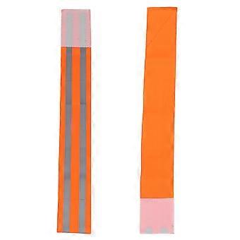 Outdoor Sport Reflektierendes Armband Arm Knöchel Gürtelband (fluoreszierendes Gelb)