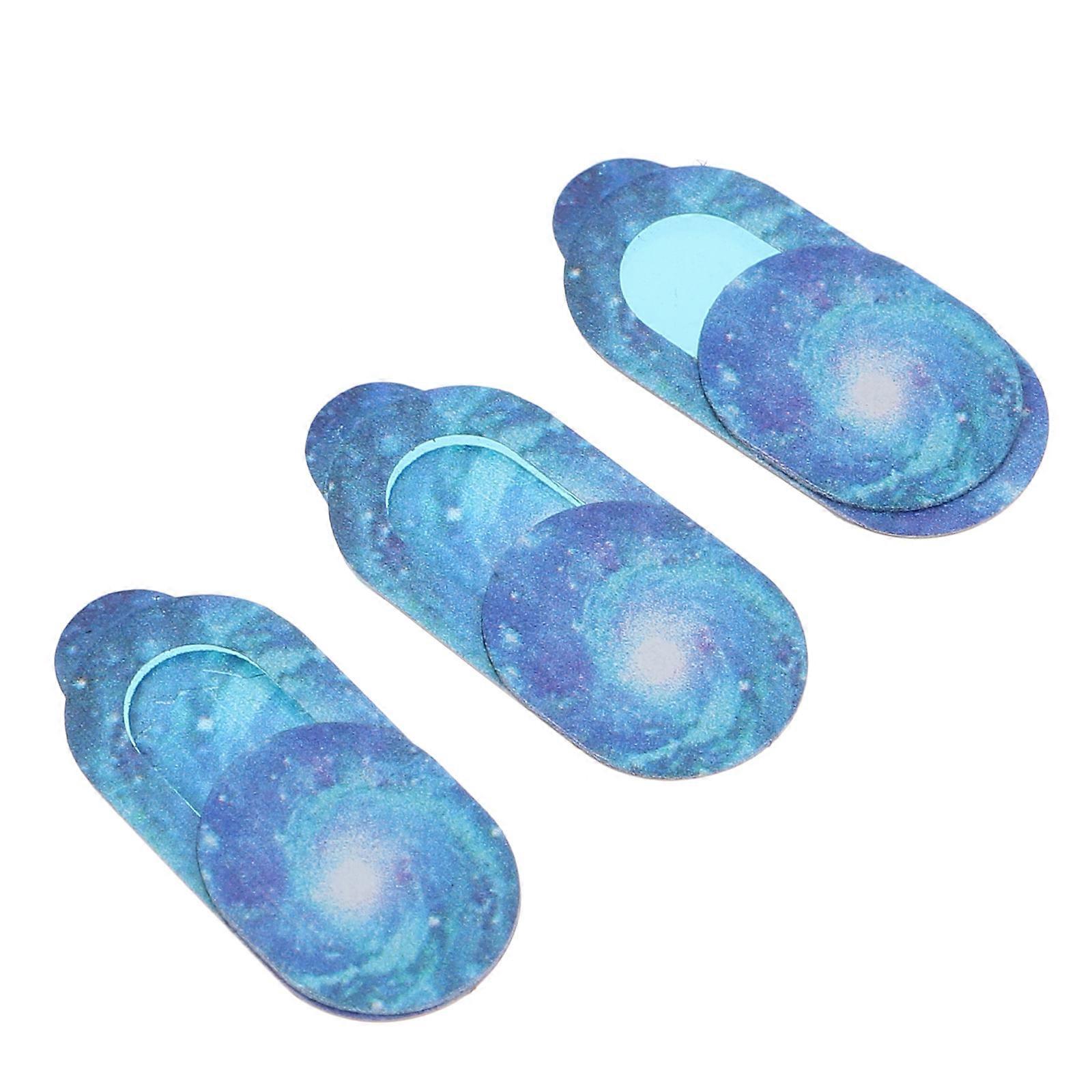Camera Protective Lid Creative Pattern Webcam Covers for Privacy 3Pcs