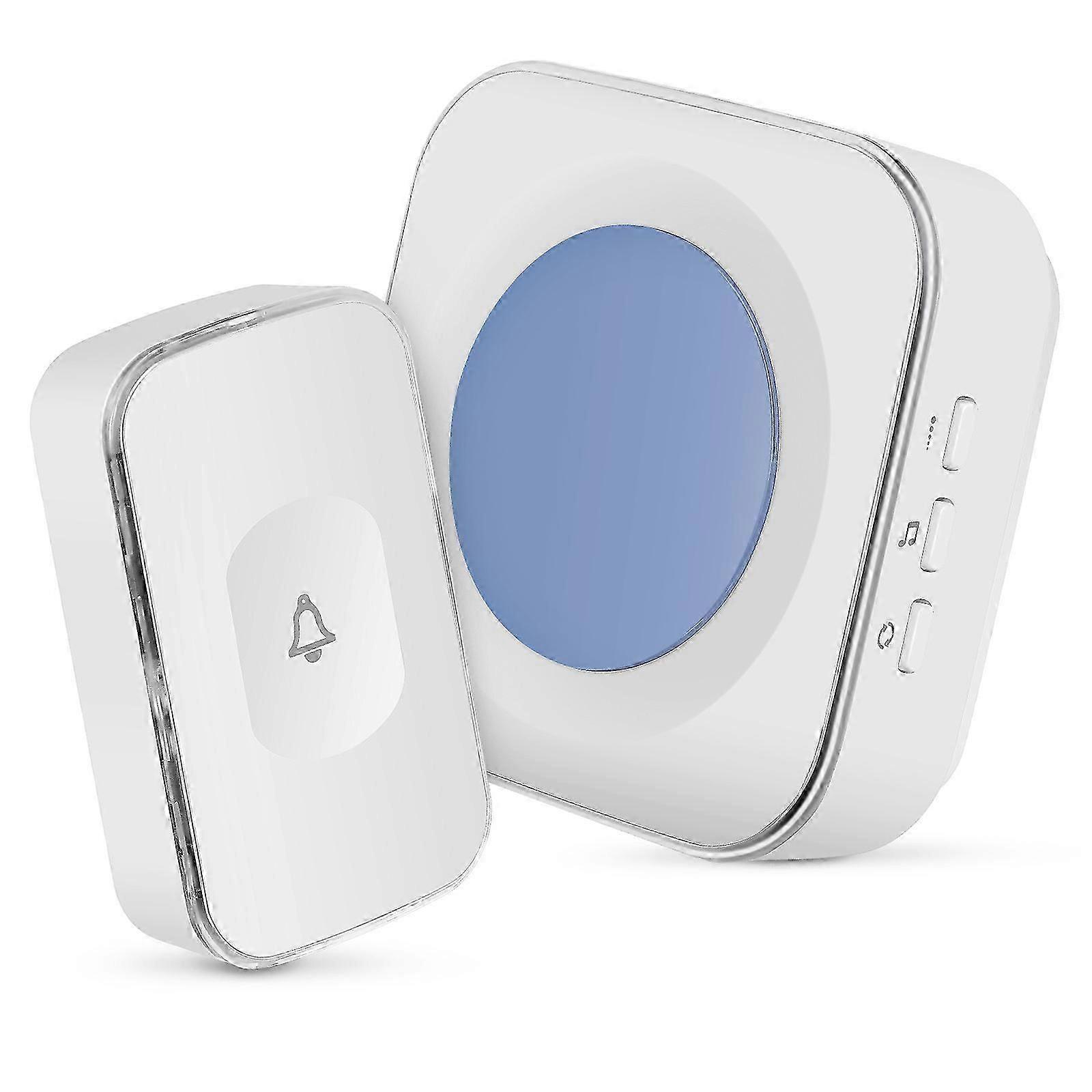 Wireless Doorbell 4Pcs Door Chime with Battery Function for Home