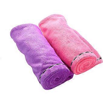 Water Absorption Hair Drying Cap Microfiber for Hair Drying 2Pcs