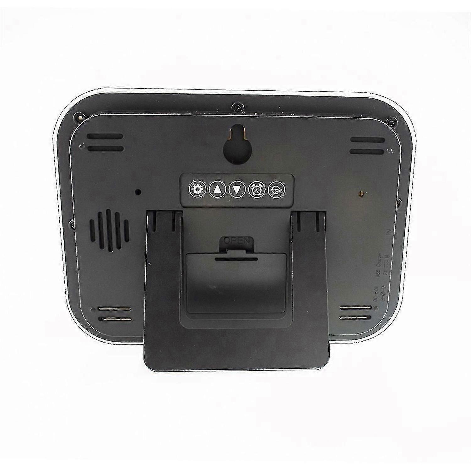 Electronic Led Alarm Clock LCD Digital Alarm Clock Large Screen A