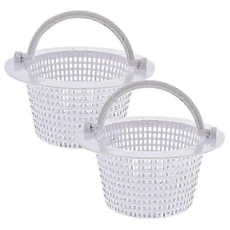 2 Pack - Above Ground Pool Thru-Wall Skimmer Baskets