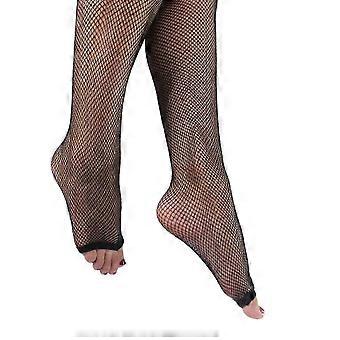 Professional Latin Dance Toeless Tights Women Sexy Open Toe Fishnet Pantyhose FASTXM