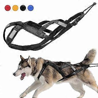 Reflective Dog Weight Pulling Harness for Sledding and Pet Training