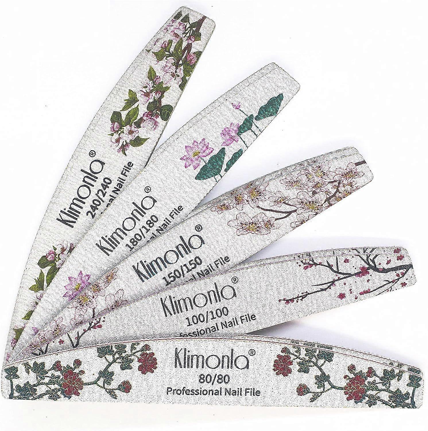 10pcs manicure sanding strips (2pcs each)make up