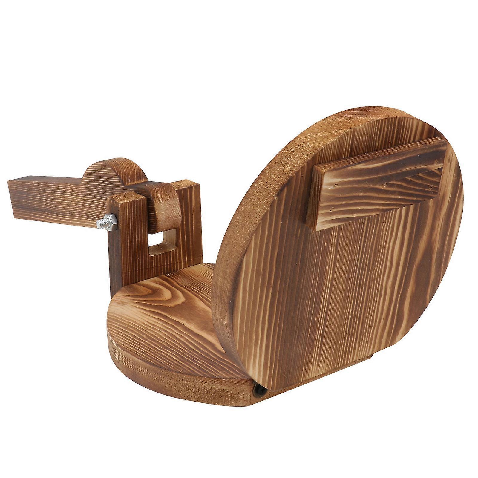 1pc Wooden Dumpling Wrapper Presser Dumpling Pressing Tool for Kitchen Home