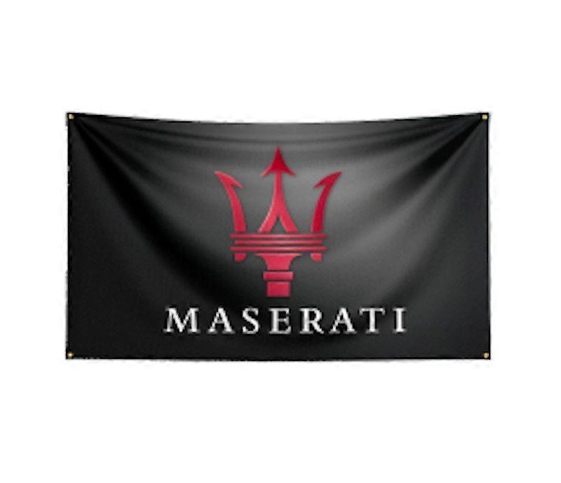 Bannière/drapeau Maserati VX016