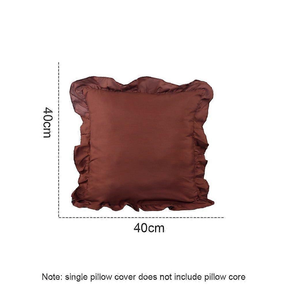 Pleated Lace Versatile Multi functional Solid Pillow Cover Cute Pillow Cover