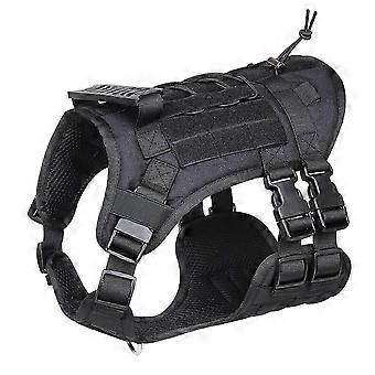 Large tactical dog strap for dogs, no tension, easy to wear, adjustable dog vest strap