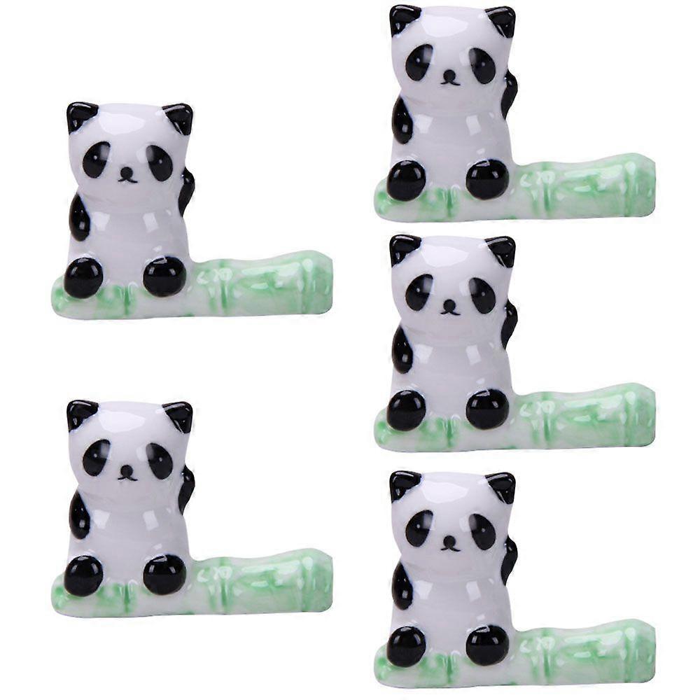 Ceramic Panda Stand, Smooth Touch, Exquisitely Made