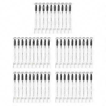 Crystal Eyelash Brush Tubes Travel Makeup Storage for Mascara & Eyebrow Comb Applicators