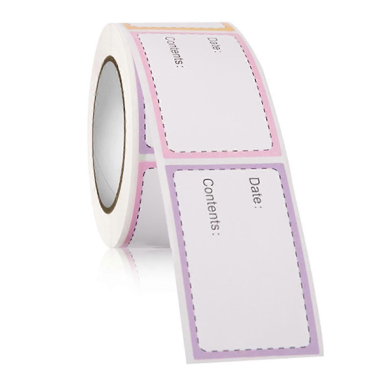 Removable Food Storage Labels 30x50