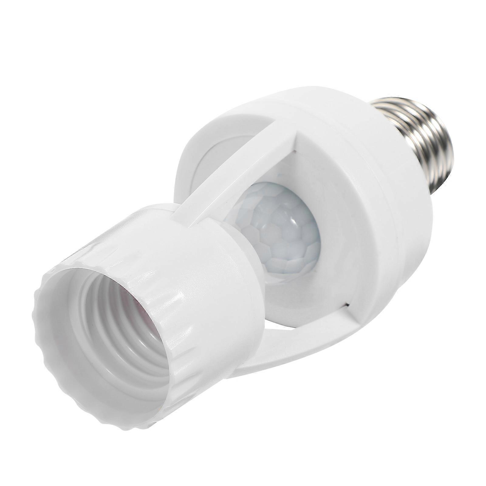 Motion Sensor Light Holder E27 Bulb Socket for Home Use