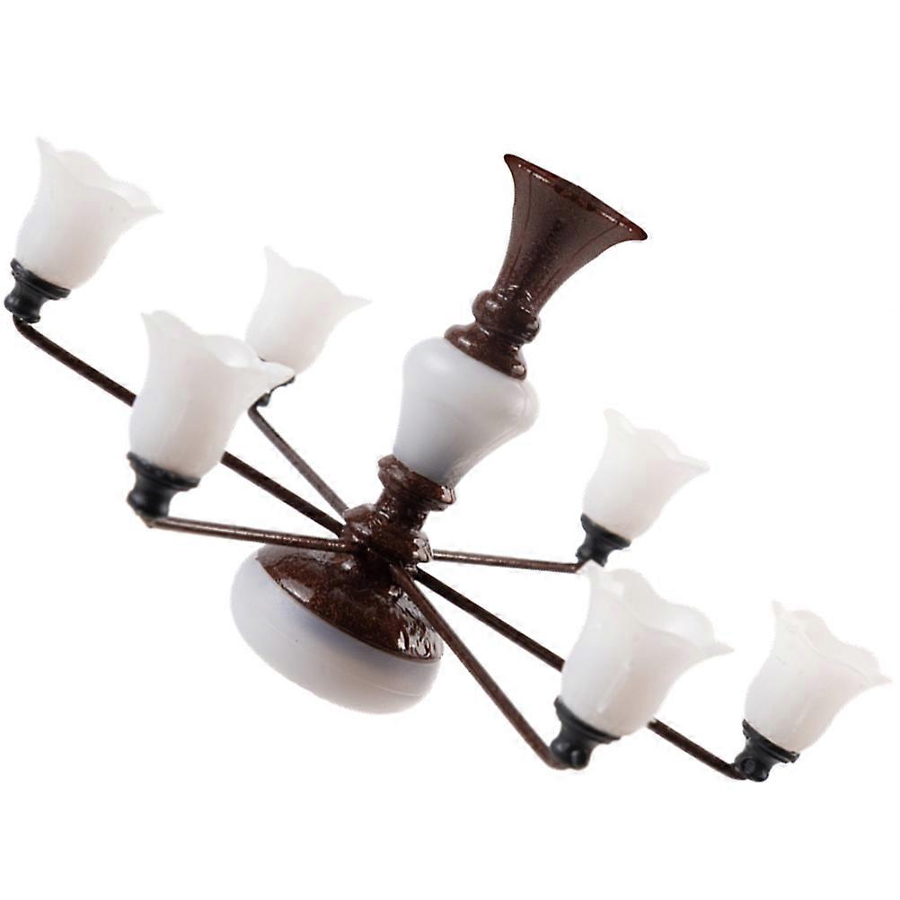 Miniature Lamp Decorations Tiny Ceiling Lamp Model for House Use