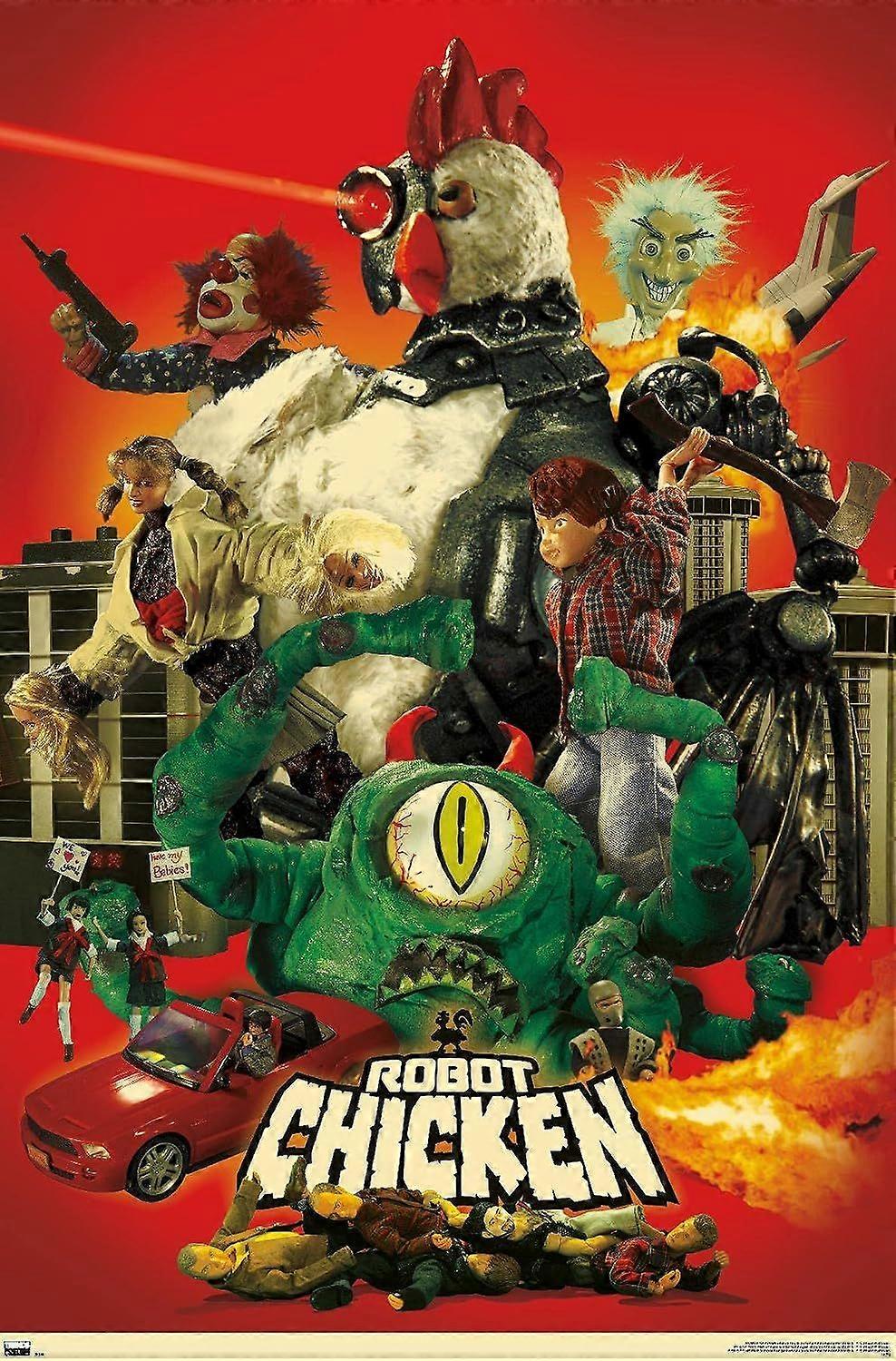 Robot Chicken - Einblatt-Puzzle AD399