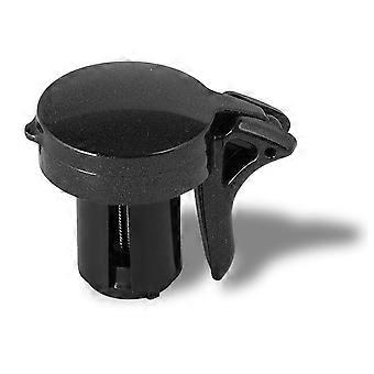 RICHY 360° Rotatable Handlebar Plug Mirror for Motorcycle Bike Scooter – Clear Wide View, Easy Install, Fits 22.2mm Handlebars