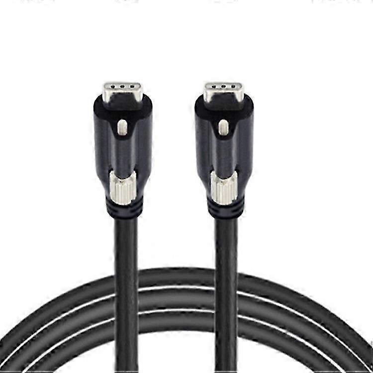 Type-C Locking Cable 10Gbps 1.2M