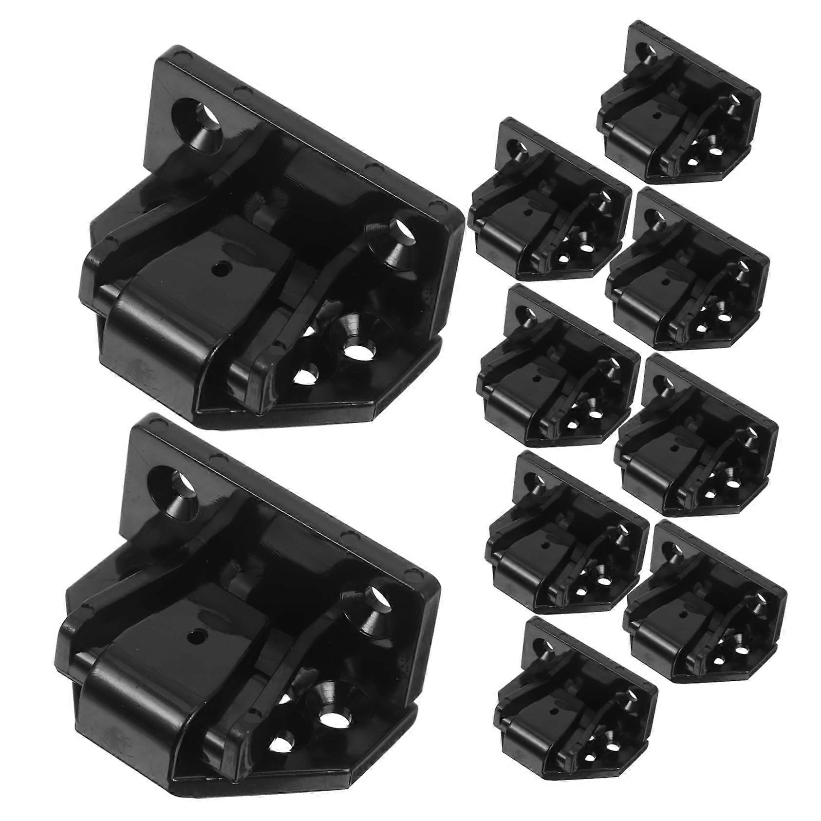 10pcs Plastic Mounting Brackets Right Angle Panel Connector Clips for Wall Panels DIY Kayak Projects