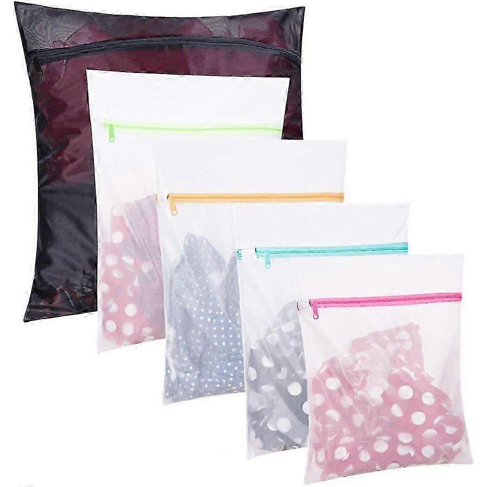 Auto-Lock Colour-Coded Delicate Laundry Bags