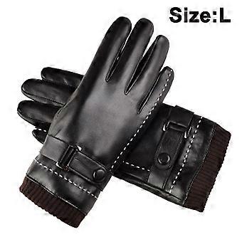 Stylish Adjustable Durable Leather Gloves